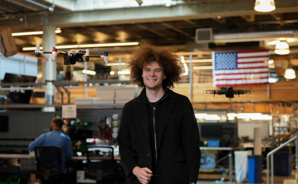 Blake Resnick with Responder and Lemur 2