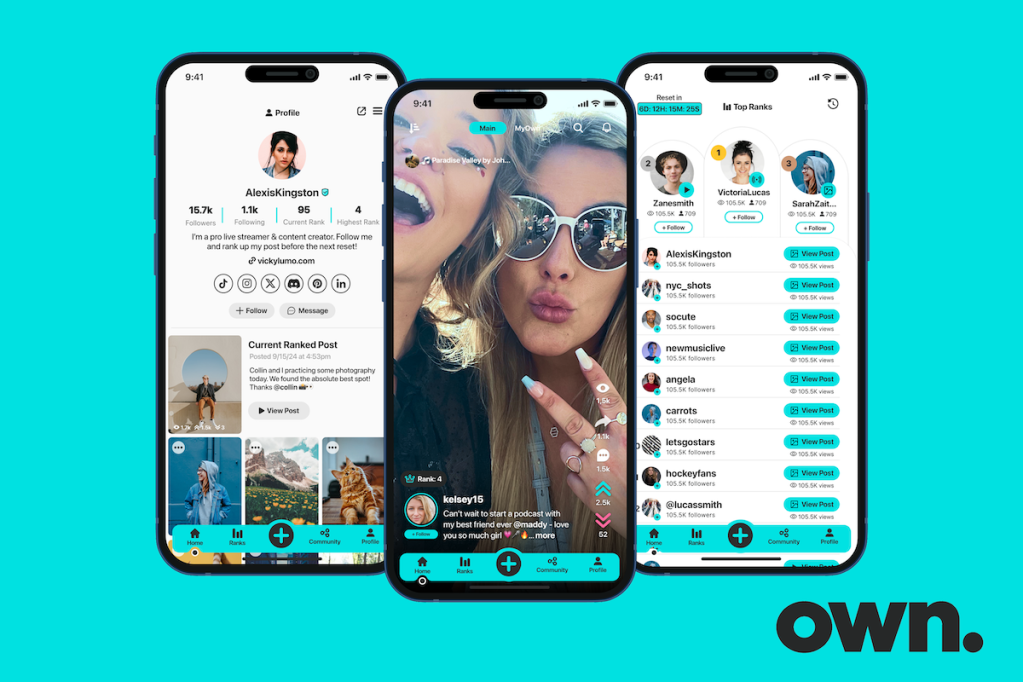 Own app on mobiles